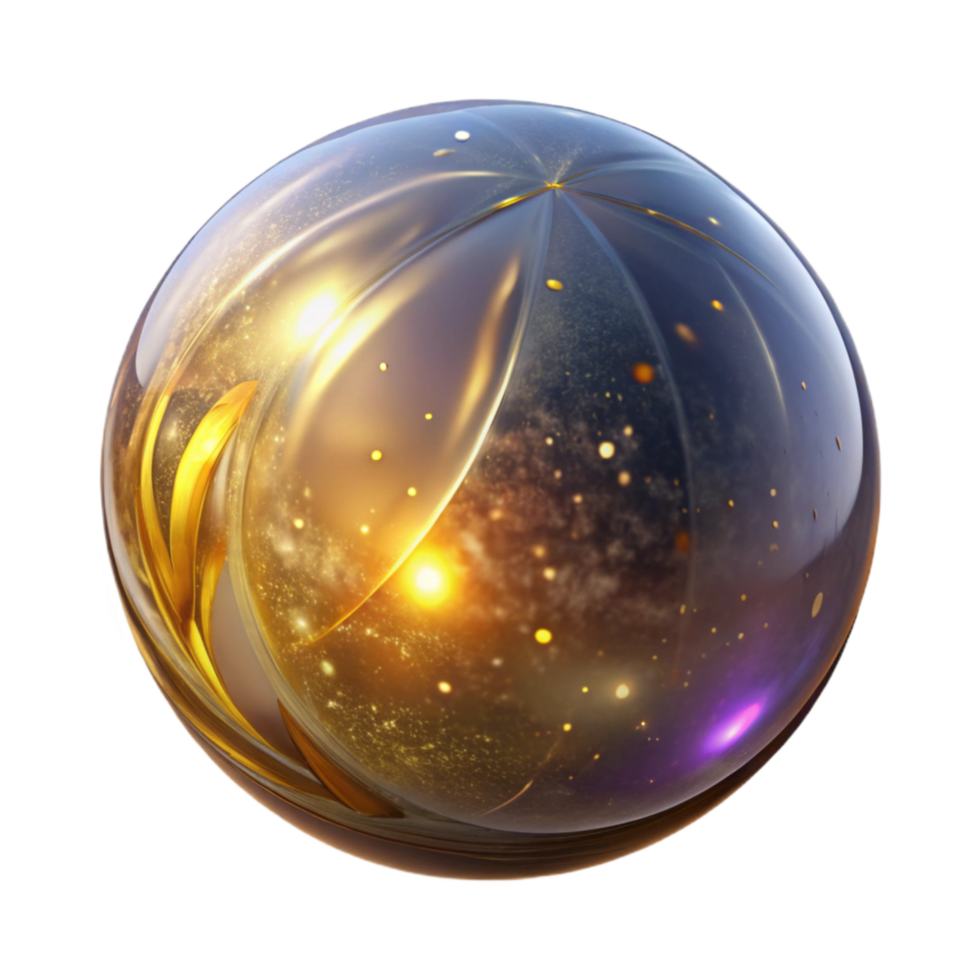 extraordinary modern Glowing Orb Transparent Background with Soft Light exclusive png