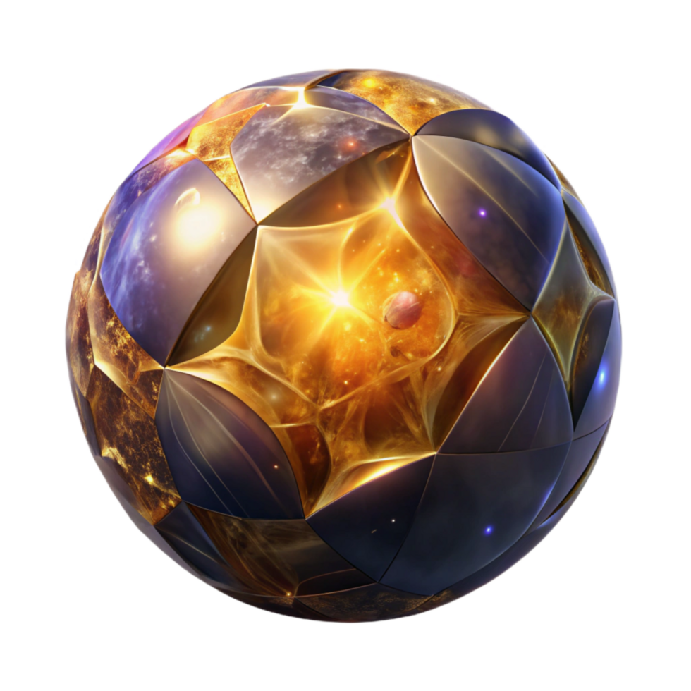 stunning modern Glowing Sphere with Light Rays Isolated exclusive png