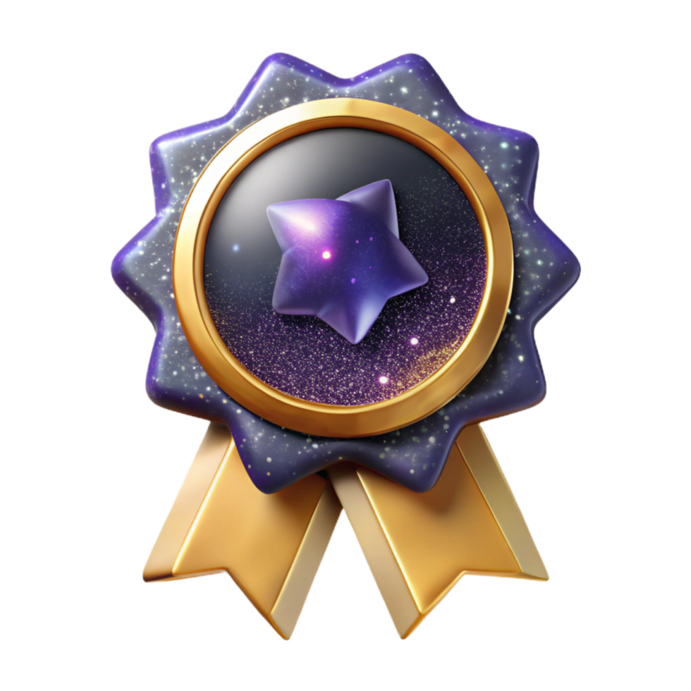 beautiful creative Golden Laurel Wreath Isolated on Transparent Background high resolution png