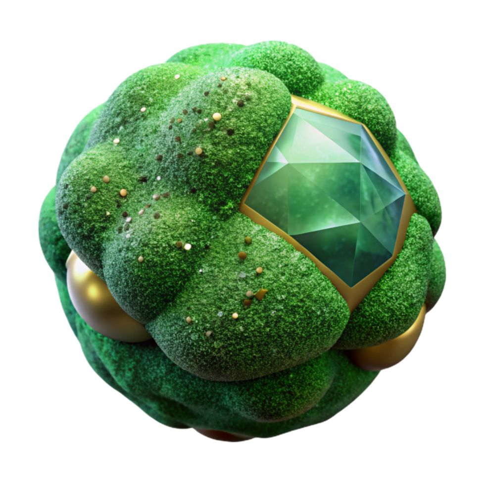 stunning creative Green Moss Textured Surface Close Up Transparent Background png