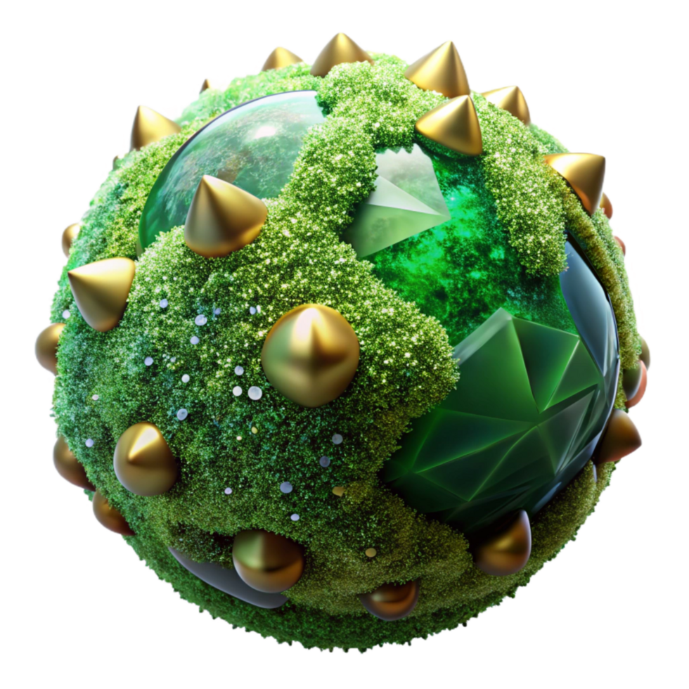 extraordinary creative Green Moss Textured Surface Close Up Transparent Background exclusive png