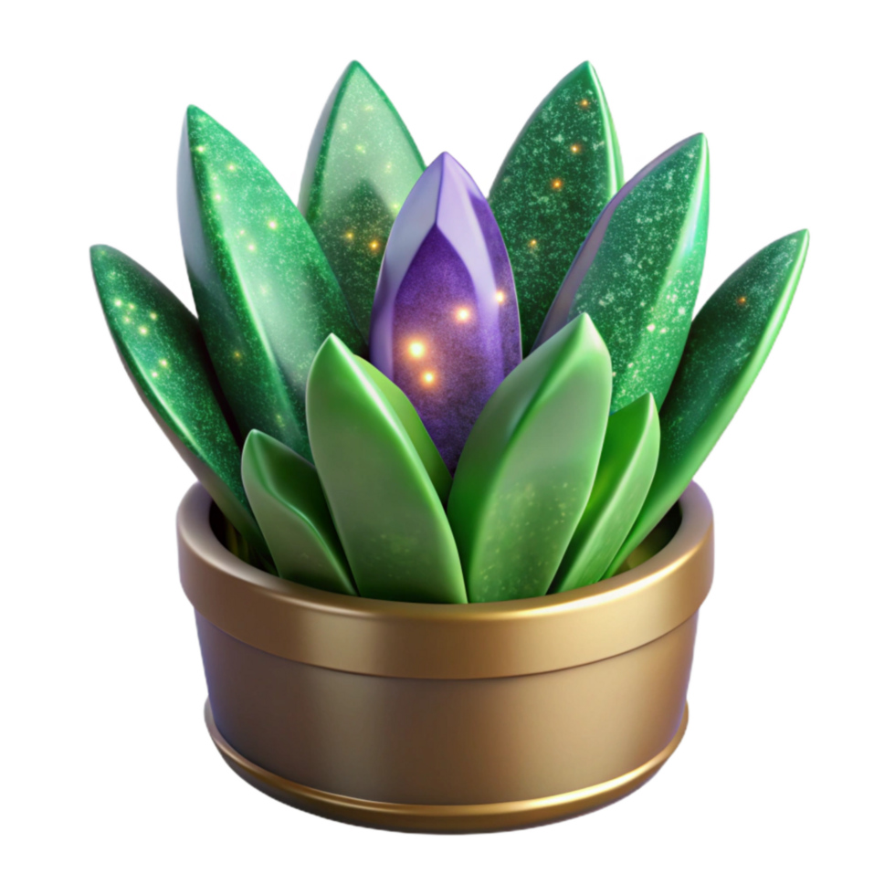 stunning creative Green Plant with Pot Transparent Background original png