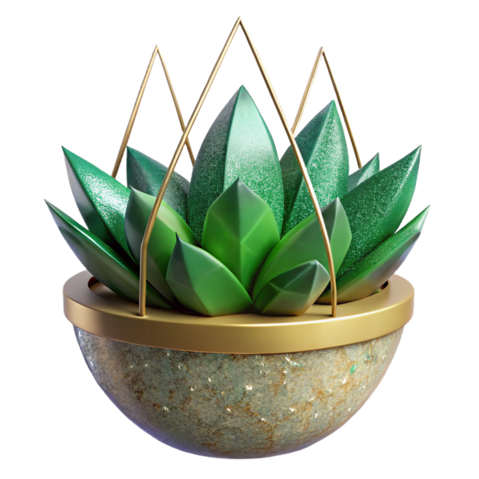 vibrant classic Green Plant Sprout Growing Upward Isolated premium png