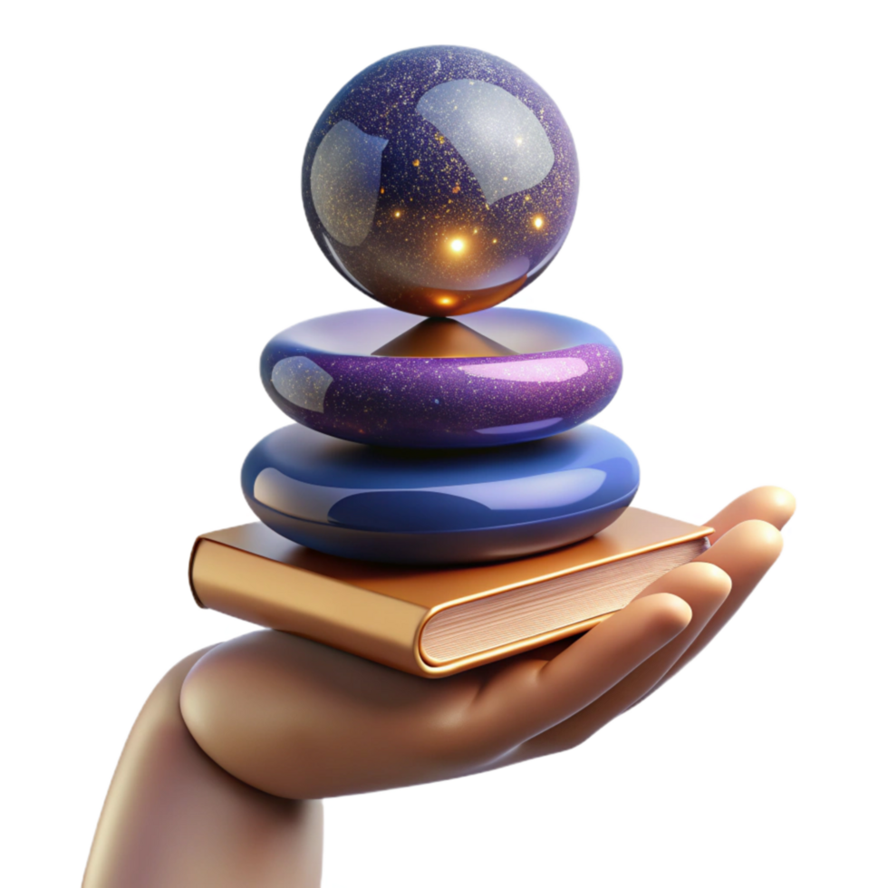 dramatic classic Hand Balancing Stack of Coins Cutout detailed png