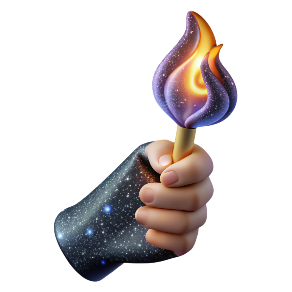 impressive modern Hand Holding Lit Matchstick Isolated original png