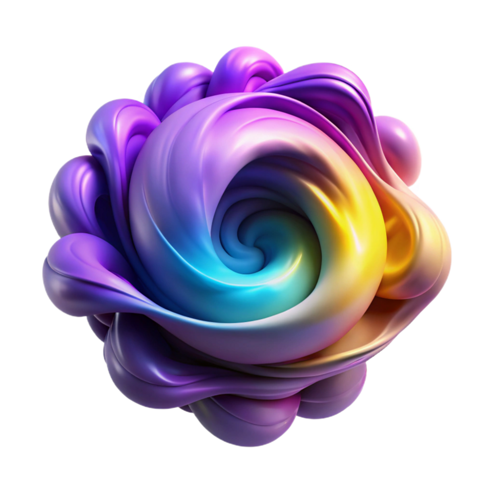 elegant modern A swirling vortex of colorful smoke, illuminated by a dramatic, backlighting, in a surreal, atmospheric style exclusive png