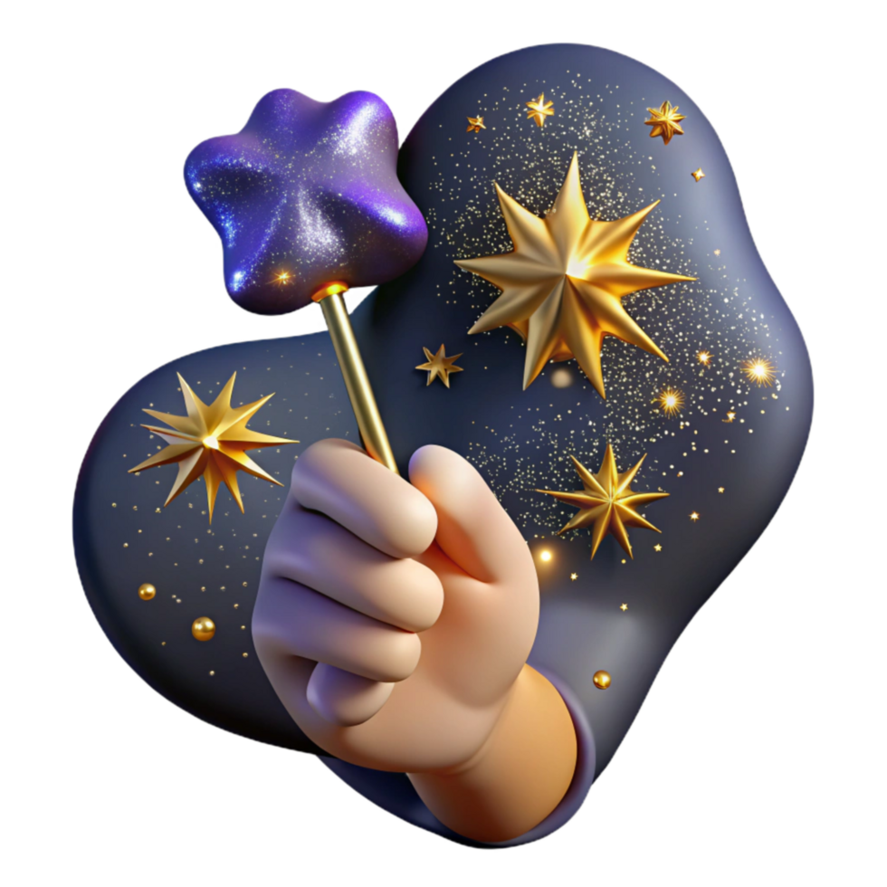 beautiful artistic Hand Holding Sparklers Lit Cutout high resolution png