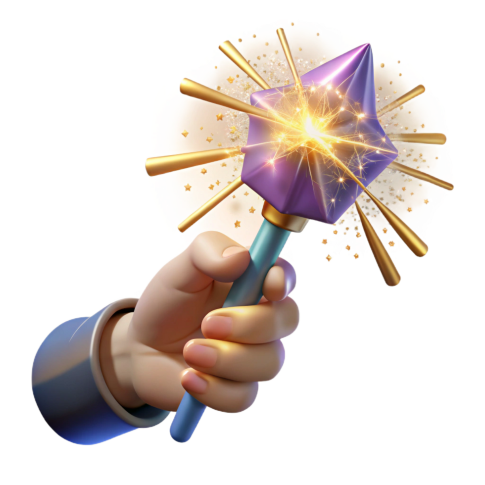 impressive creative Hand Holding Sparkler with Soft Glow and Transparent Background authentic png