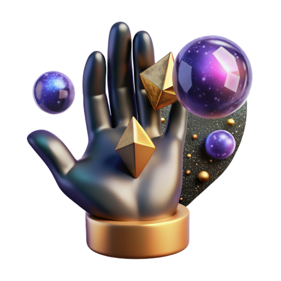 impressive traditional Hand Reaching for Achievement Isolated Element authentic png