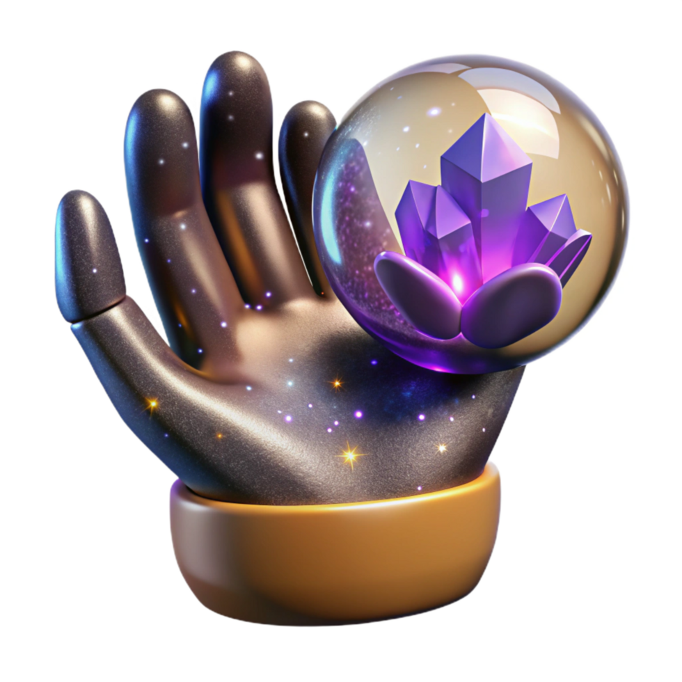magnificent abstract Hand Reaching for Future Isolated Element Transparent Background exclusive png