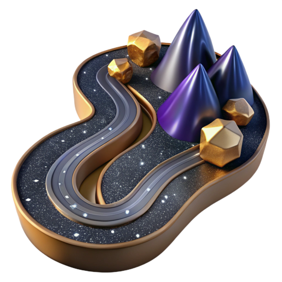 vibrant classic High Angle View of Open World Map Cutout png