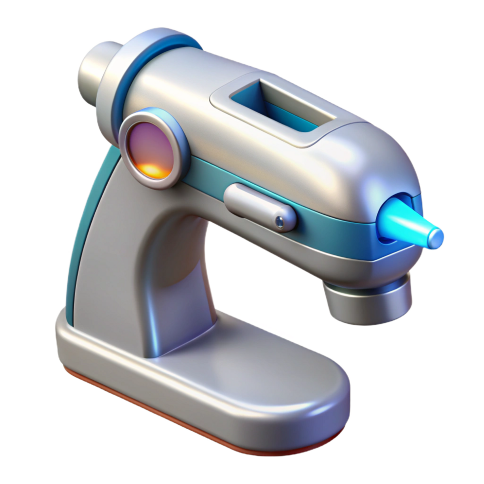 dramatic contemporary Futuristic surgical tool, laser precision, ergonomic design authentic png