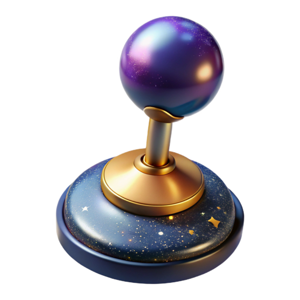 elegant traditional Joystick Side View Isolated Element professional png