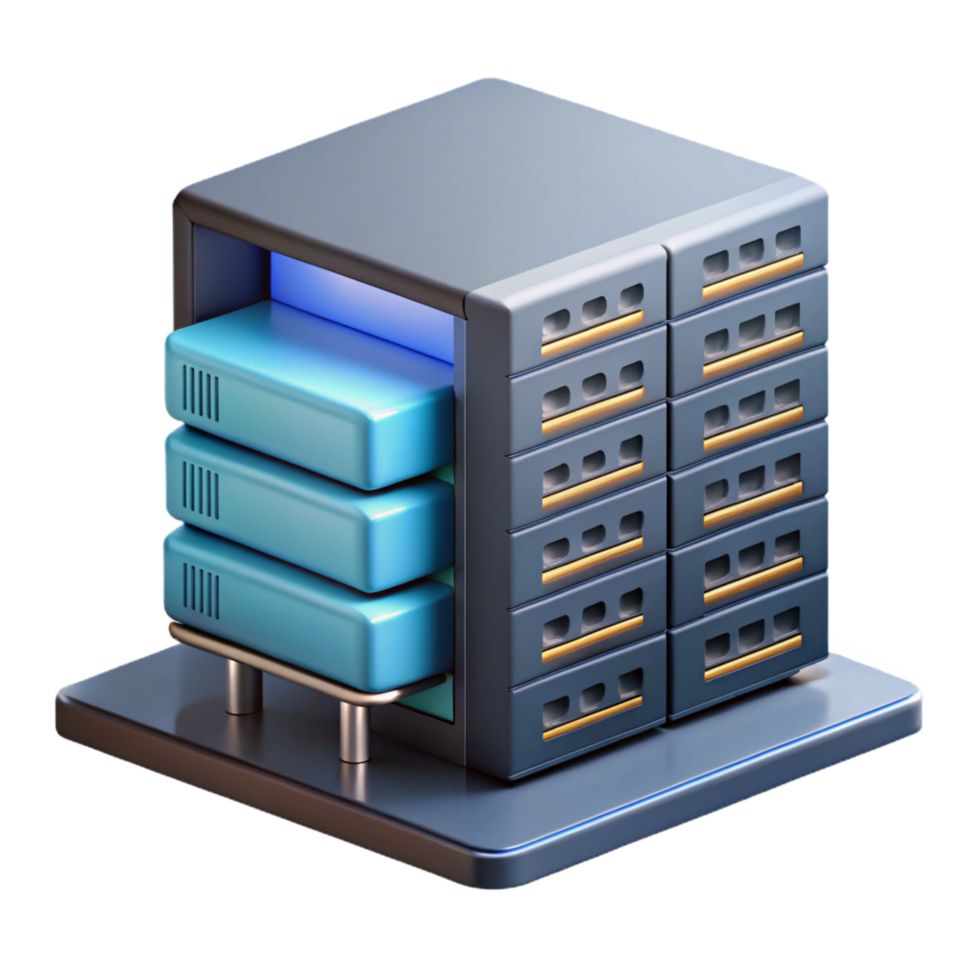 impressive minimalist Server rack network data center exclusive png