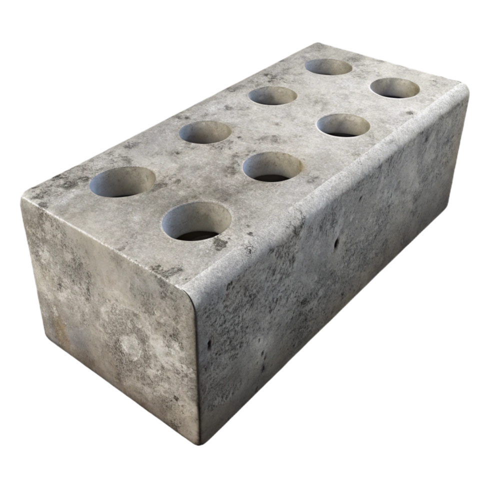 impressive classic Concrete block, gray, construction exclusive png