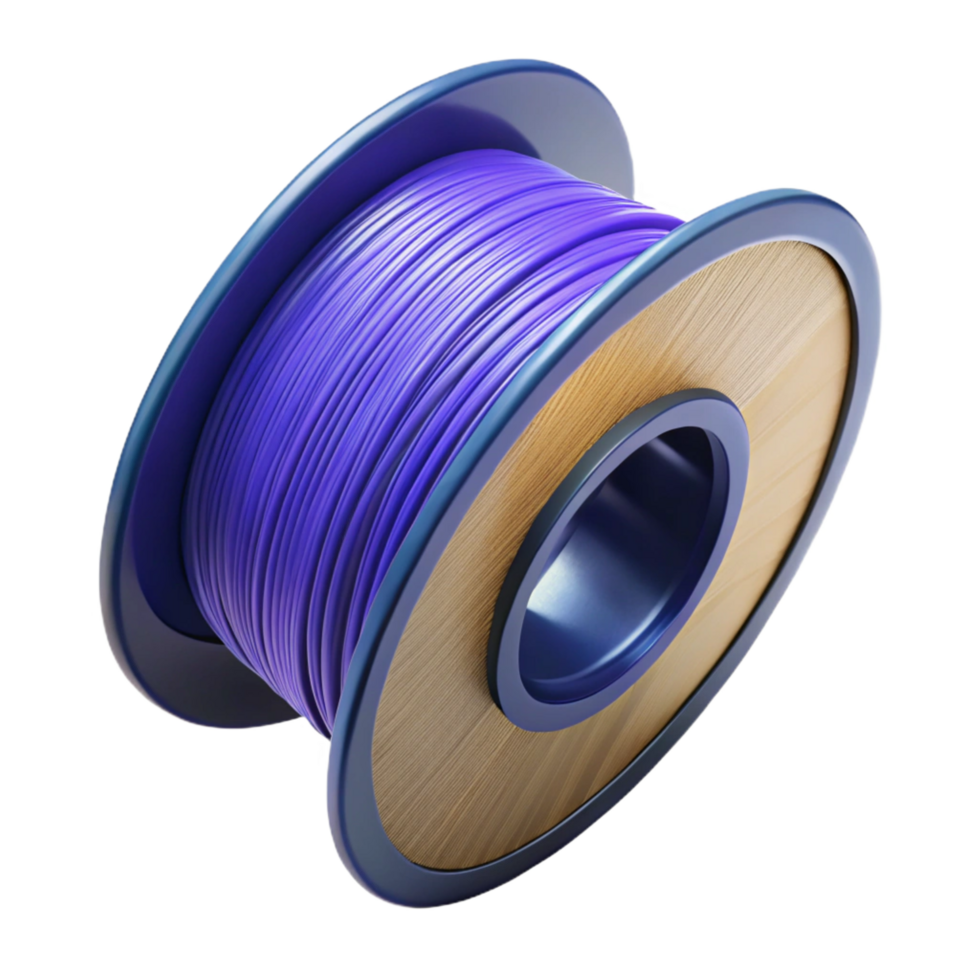 elegant traditional 3D printer filament spool original png