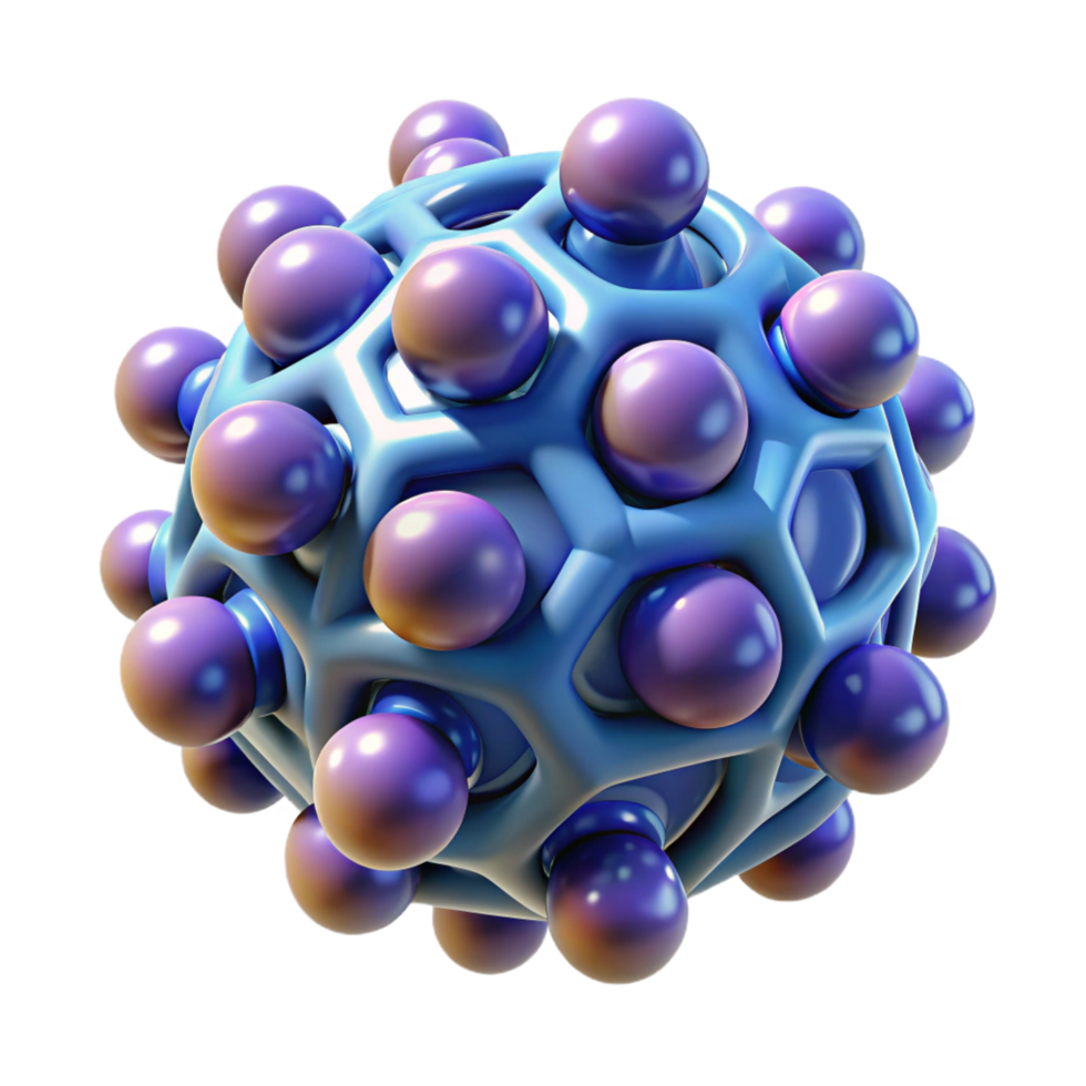 magnificent modern Nanotechnology microscopic image original png