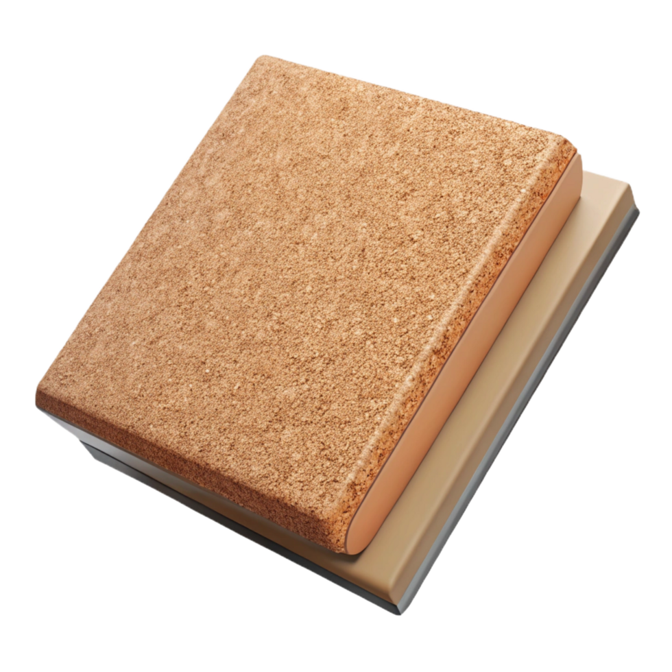 extraordinary modern Cork wall insulation panel, high resolution png
