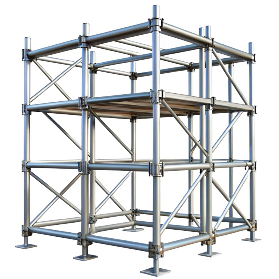 extraordinary artistic Scaffolding, metal, construction authentic png
