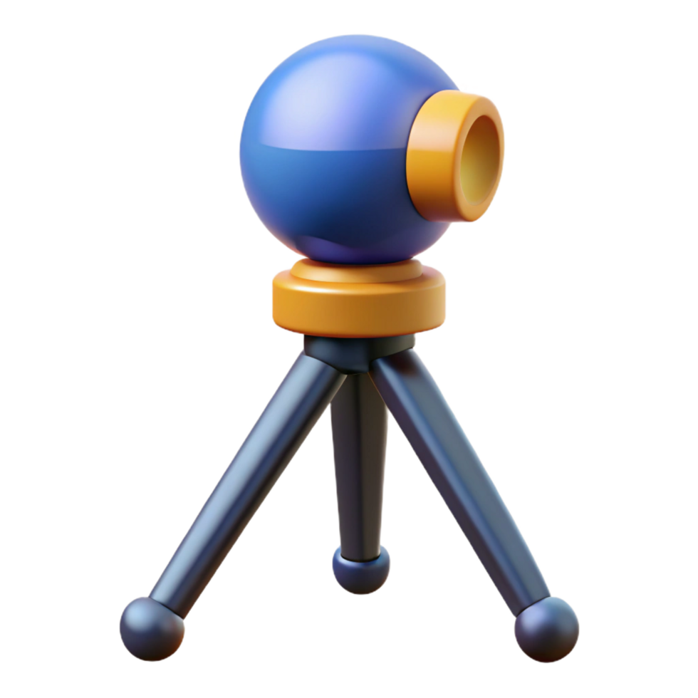 elegant contemporary Tripod with ball head original png