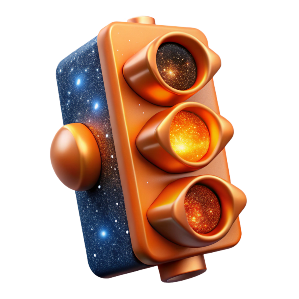extraordinary contemporary Orange Traffic Light Stop Signal Illuminated Isolated exclusive png