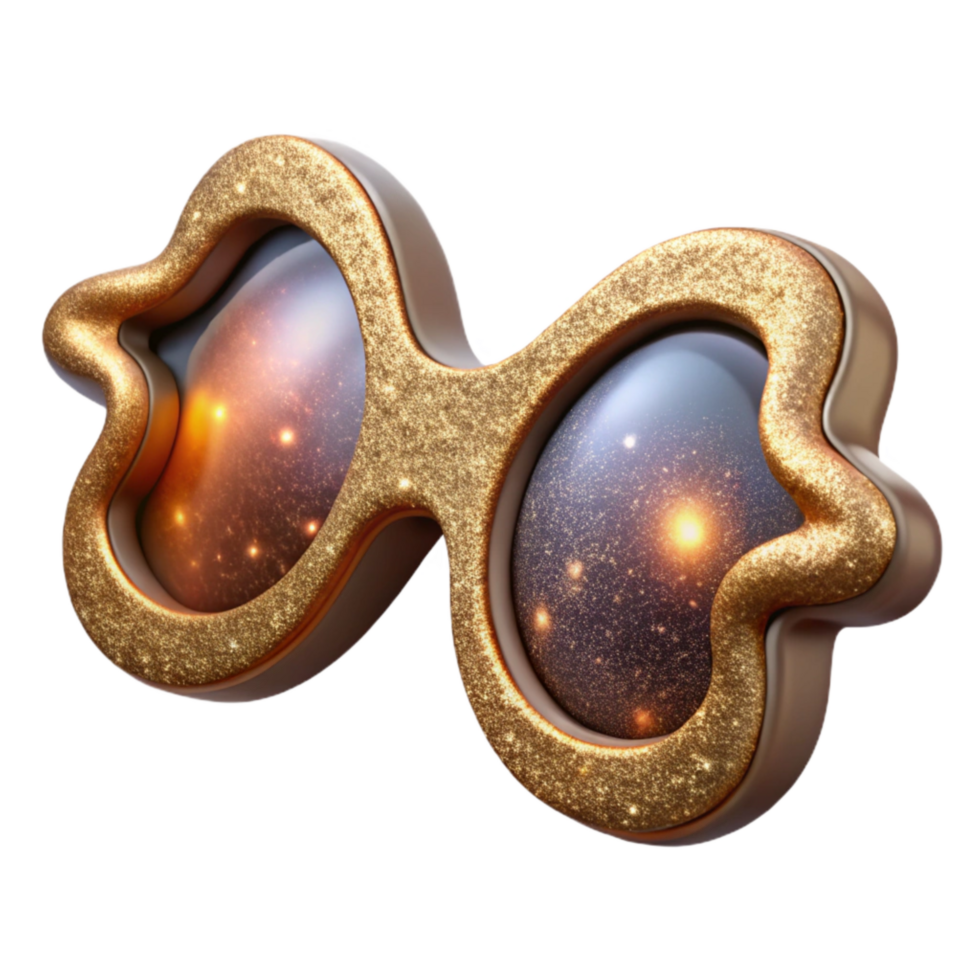 impressive contemporary Pair of Eyeglasses Front View Isolated Element high resolution png