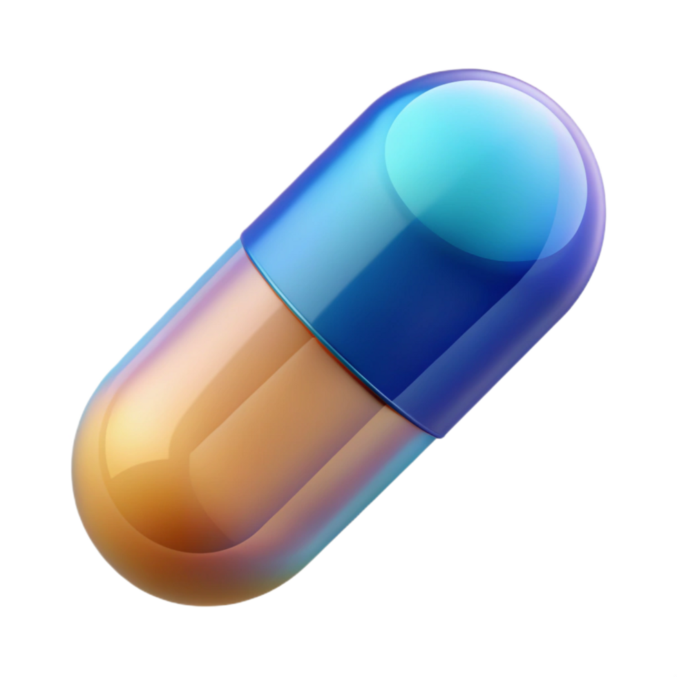 dramatic abstract A pill, abstract and medical high quality png