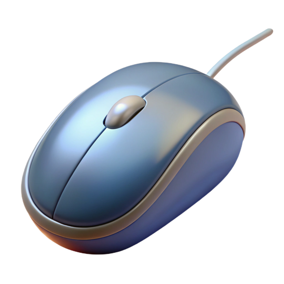 impressive minimalist Computer mouse, authentic png