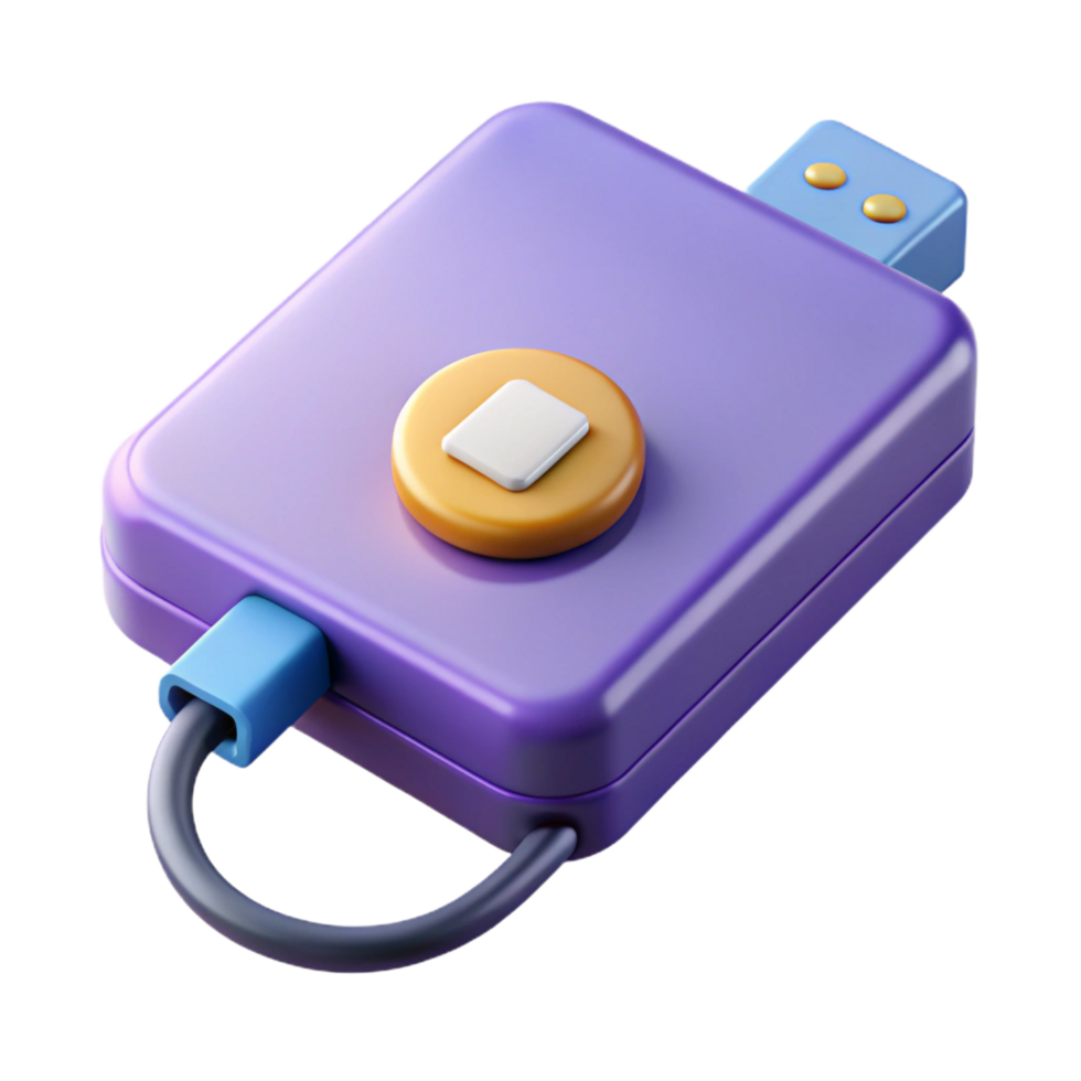 elegant classic External hard drive with backup icon, original png
