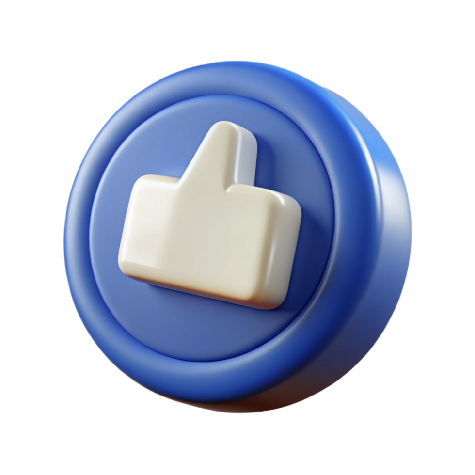 beautiful vintage Social media like button icon, original png