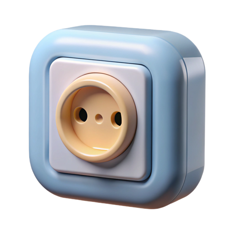 vibrant artistic Electrical outlet, 4K png