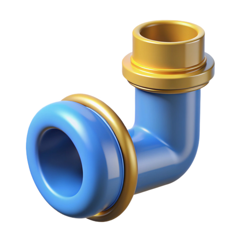dramatic creative Plumbing pipe fitting, 4K png