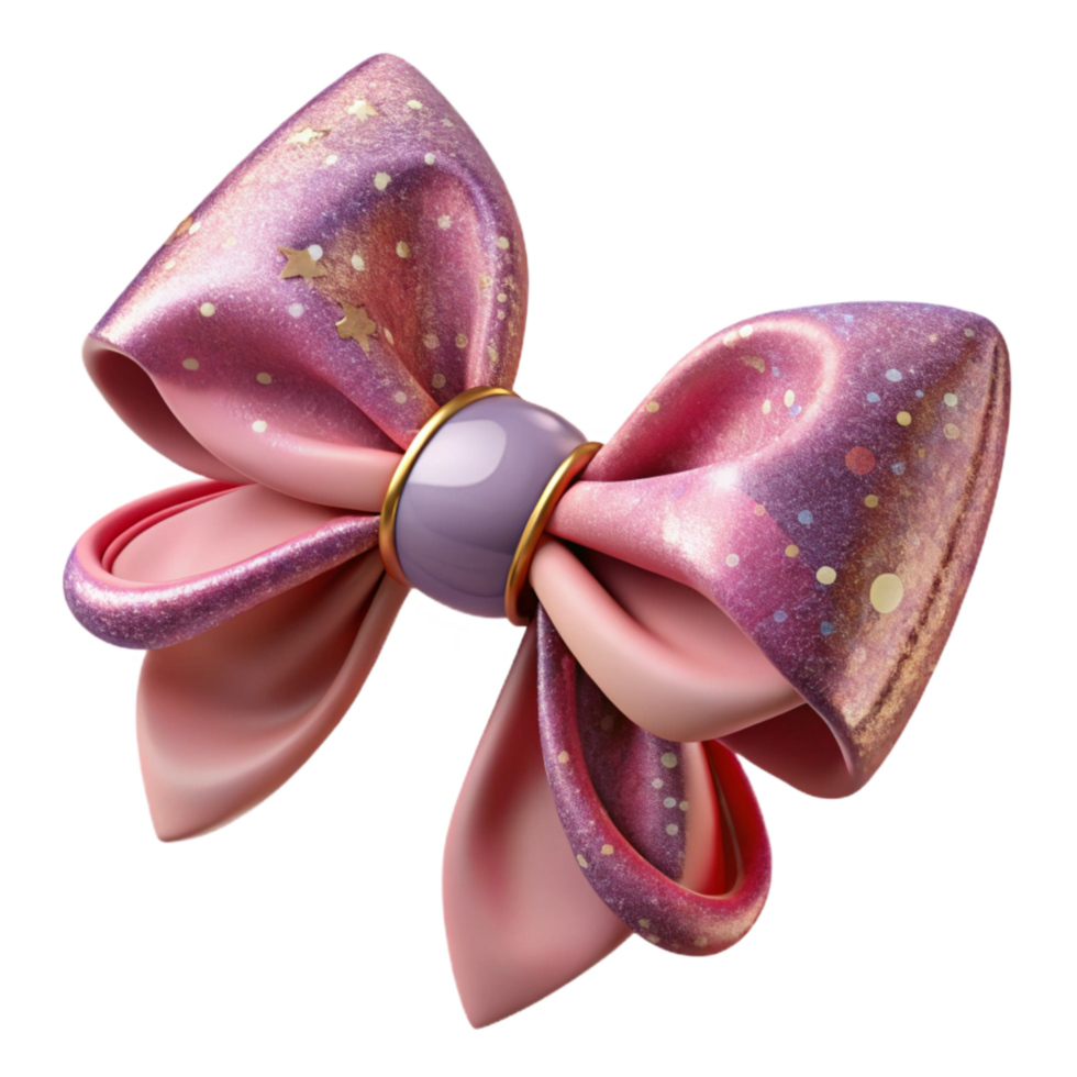 impressive minimalist Pink Bow Ribbon Tied Knot Transparent Background Cutout detailed png