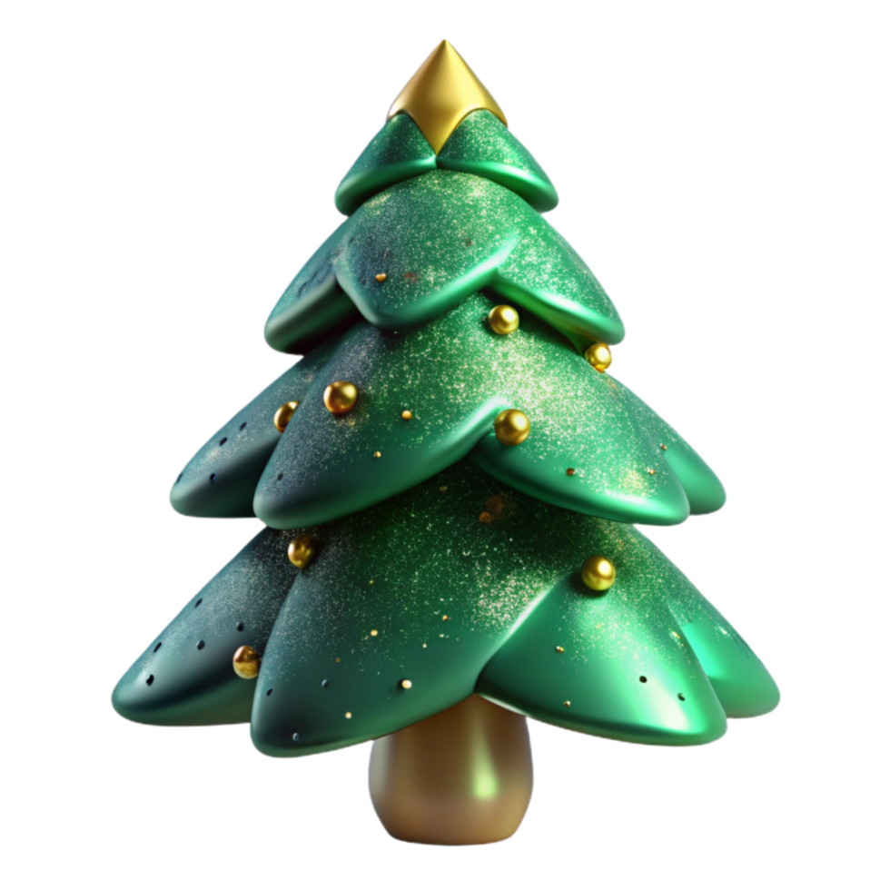 beautiful creative Pine Tree Green Isolated genuine png