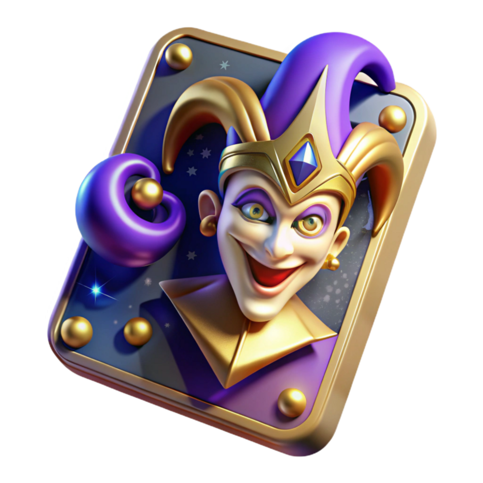 wonderful vintage Playing Card Joker Unpredictability Symbol Transparent Background genuine png
