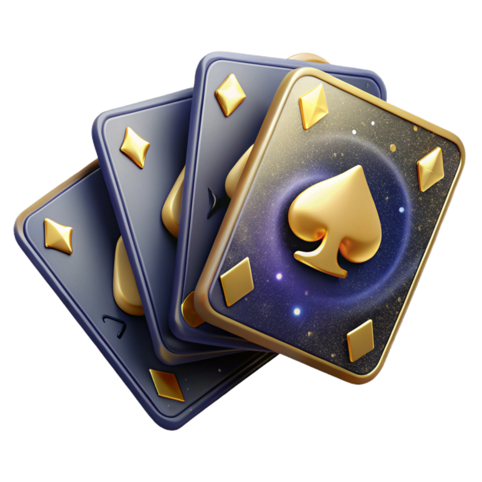 dramatic vintage Playing Cards Showing Four Aces Isolated high resolution png