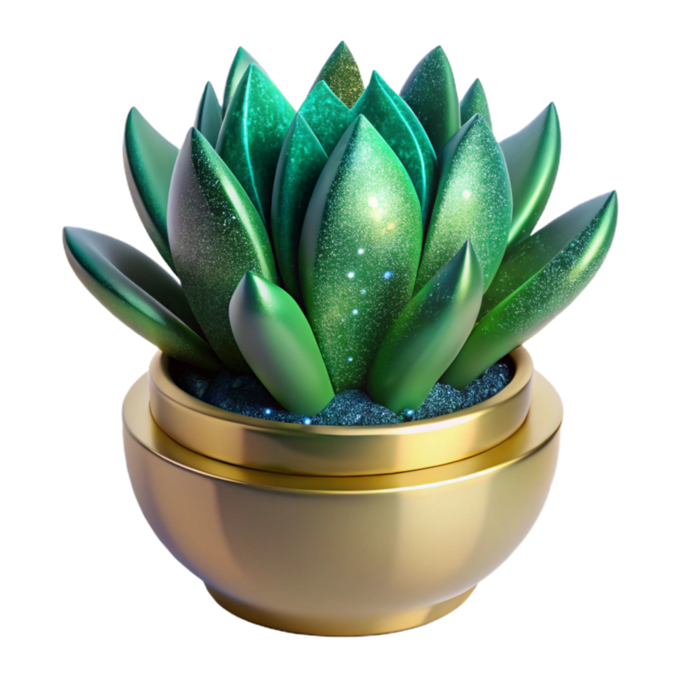 wonderful contemporary Potted Plant Green Isolated detailed png