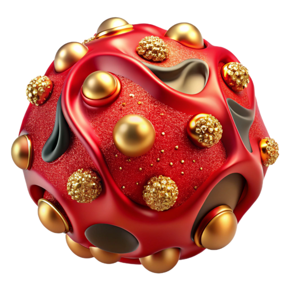 elegant vintage Polka Dot Pattern Isolated with Red Dots premium png