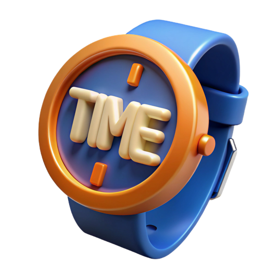 wonderful traditional Wristwatch showing the time, premium png