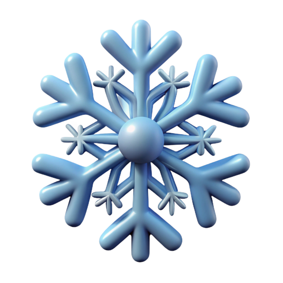 magnificent rustic Single snowflake authentic png