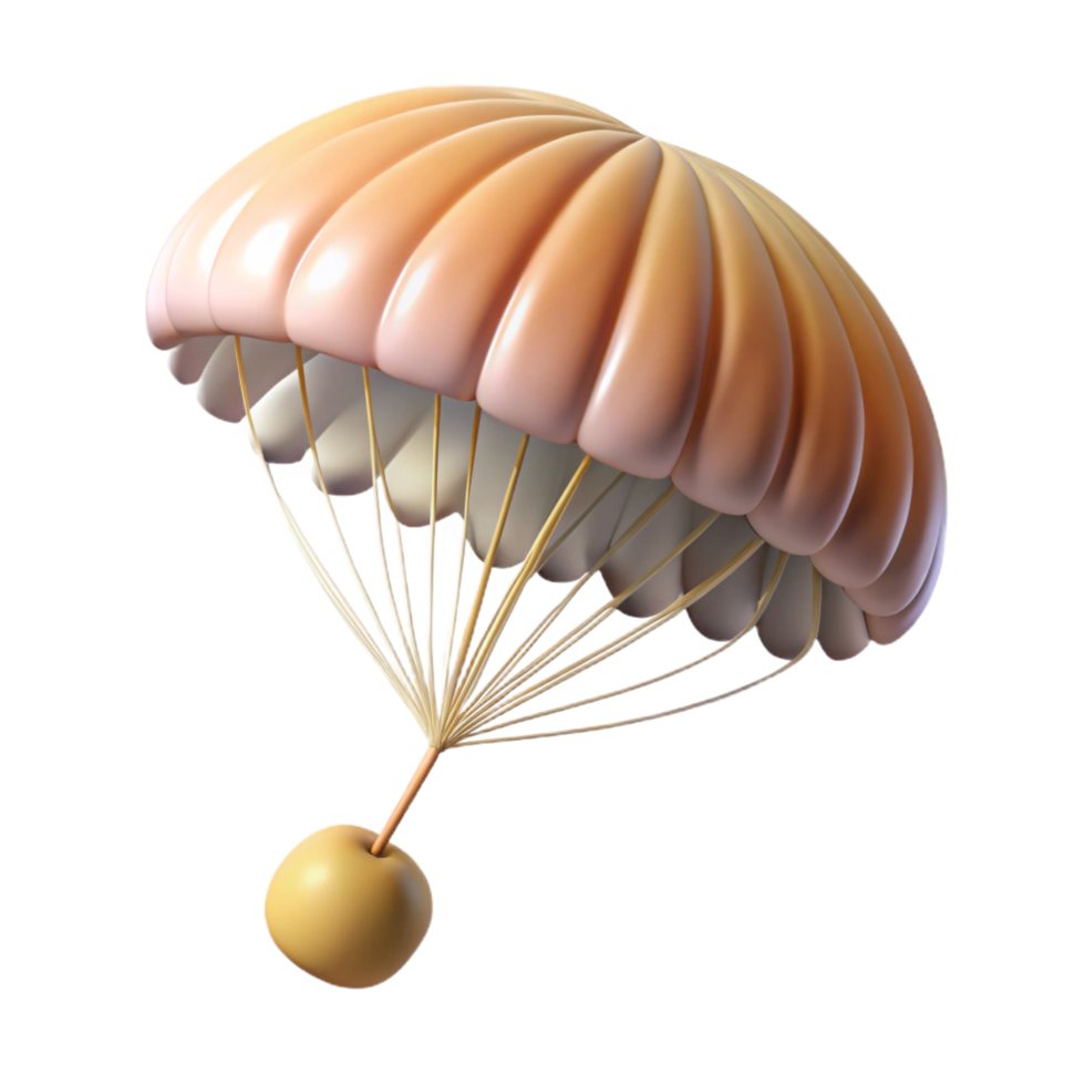 elegant minimalist Single dandelion seed with parachute exclusive png