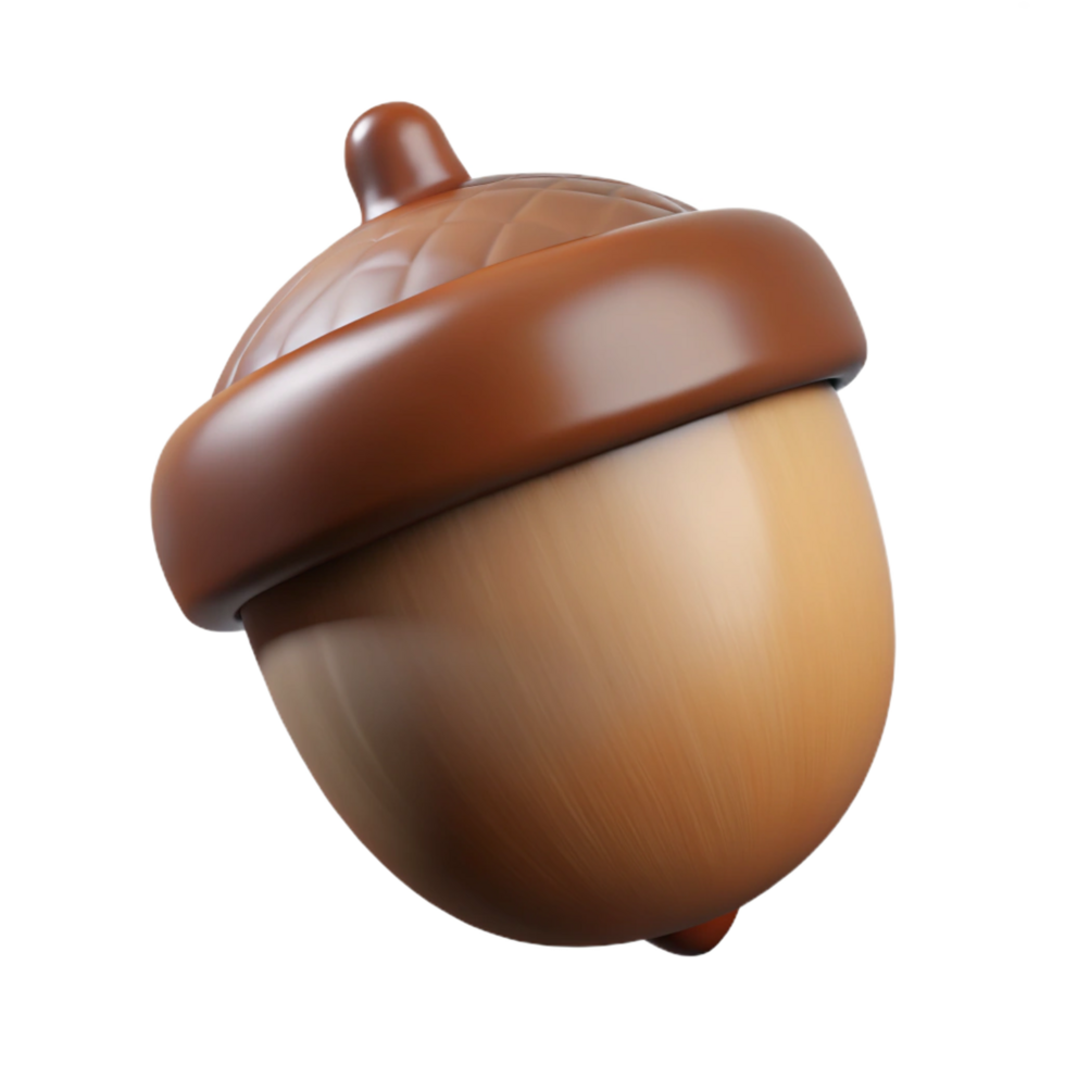 beautiful creative Brown acorn cap high resolution png