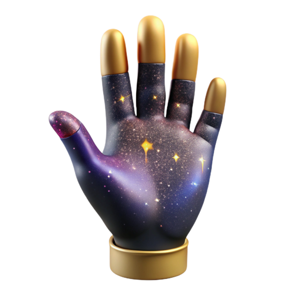 wonderful minimalist Realistic Human Hand Open Palm Up Isolated authentic png