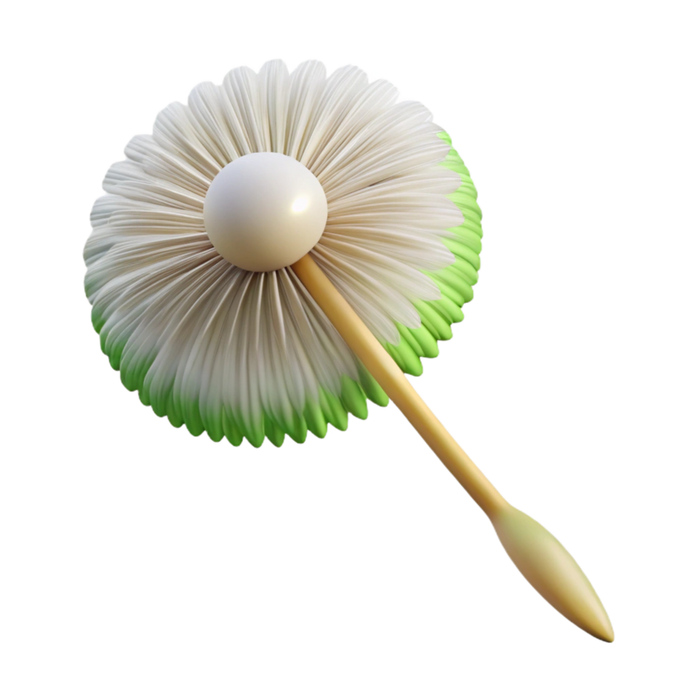 wonderful vintage Single dandelion seed head high quality png