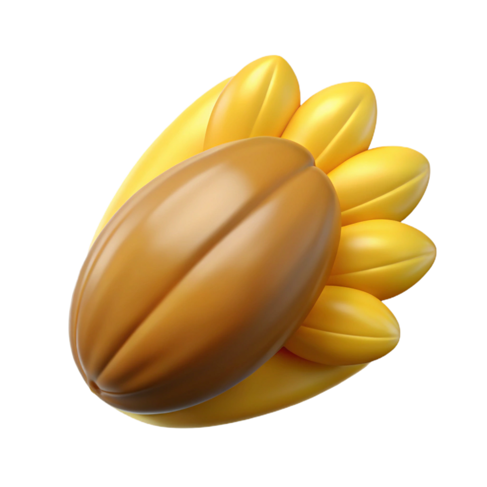 impressive abstract Single sunflower seed high quality png