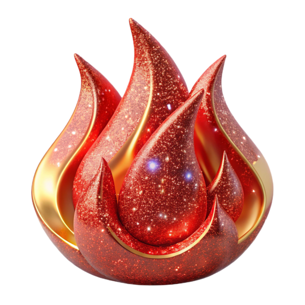 wonderful traditional Red Fire Flames Flickering Upward Cutout premium png