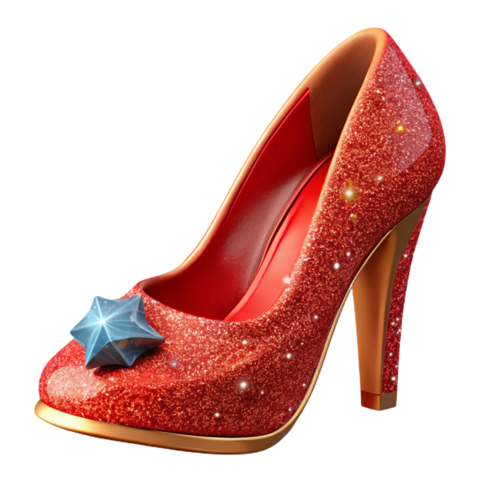 magnificent artistic Red High Heels Side Angle Cutout with Stiletto Heel genuine png