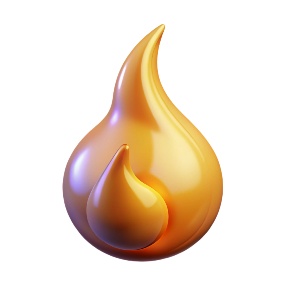 magnificent rustic A single, stylized flame flickering with magical energy, high resolution png