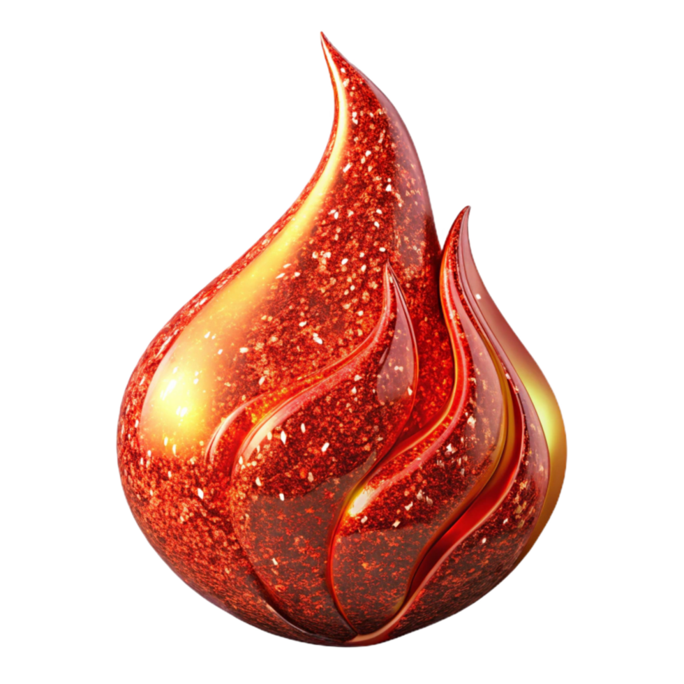 elegant classic Red Hot Flame Texture Transparent Background high quality png