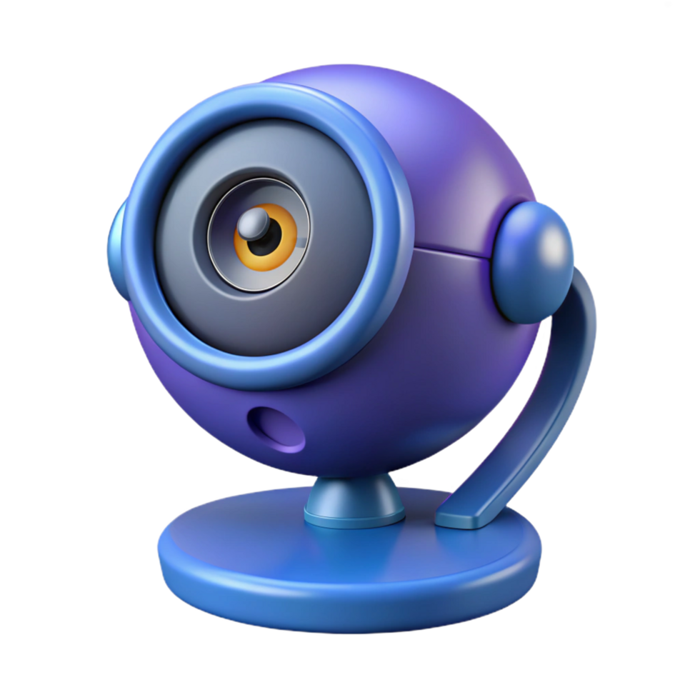 elegant contemporary Webcam with privacy shutter high quality png